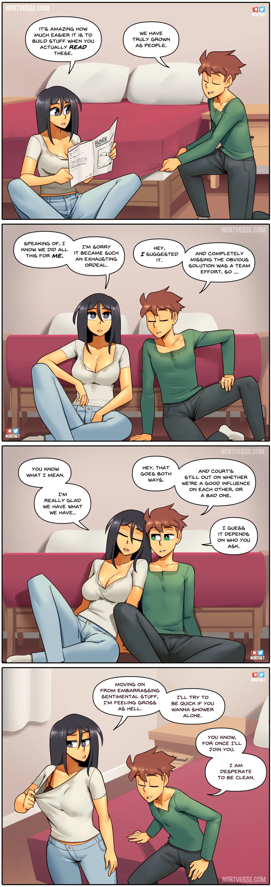 Nortuet Nortverse Tara Beverly - 4koma - Image 176