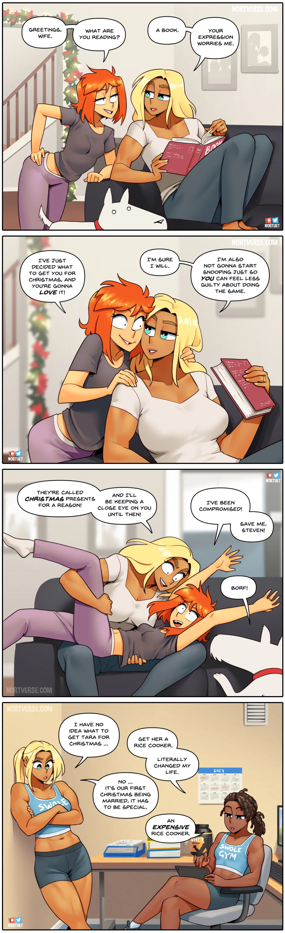 Nortuet Nortverse Tara Beverly - 4koma - Image 179