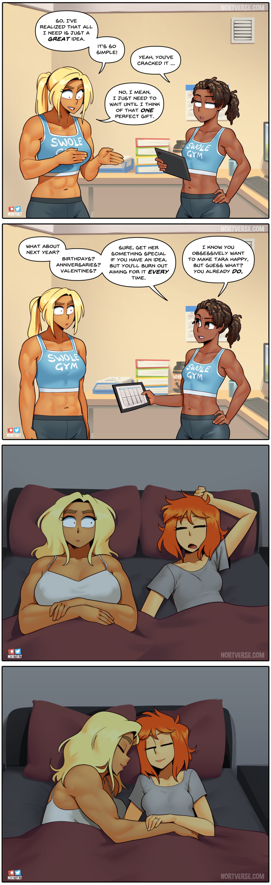 Nortuet Nortverse Tara Beverly - 4koma - Image 181