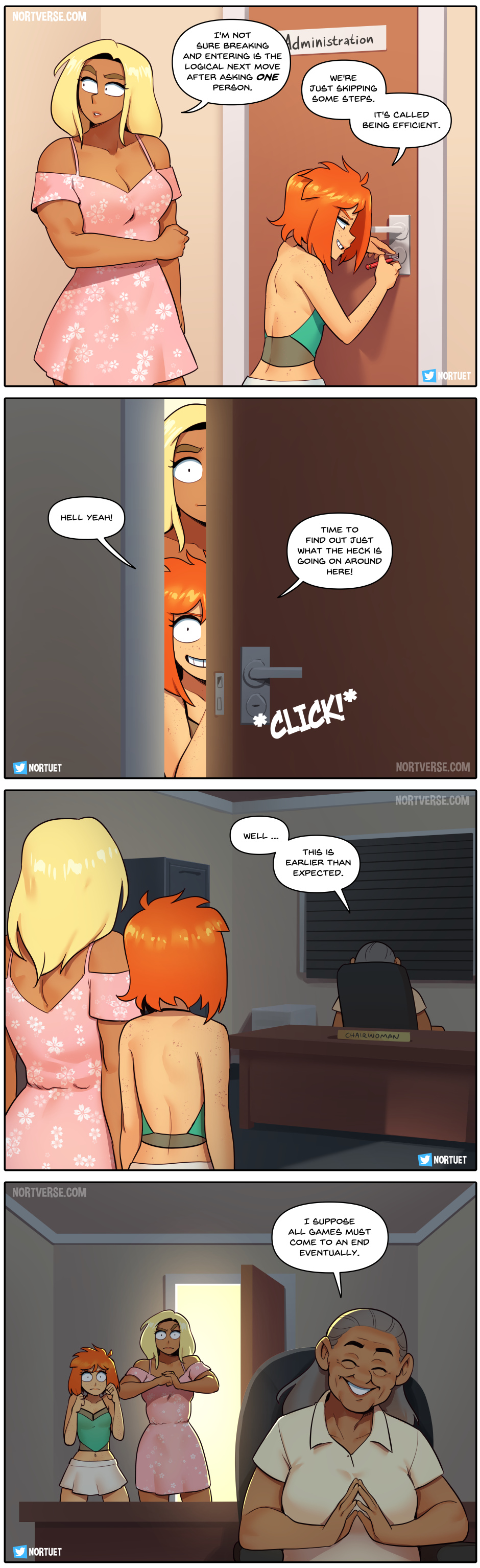 Nortuet Nortverse Tara Beverly - 4koma - Image 198