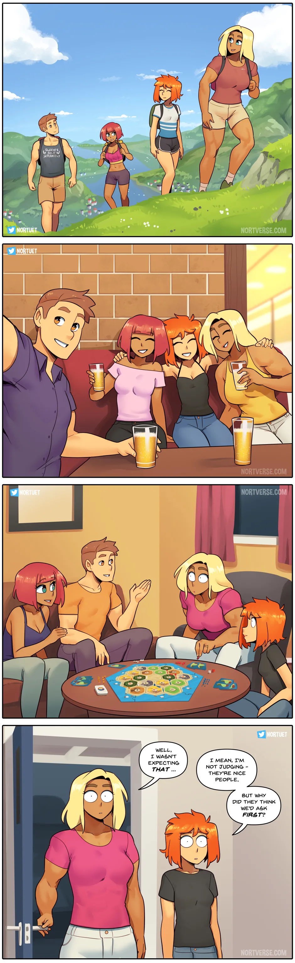 Nortuet Nortverse Tara Beverly - 4koma - Image 221