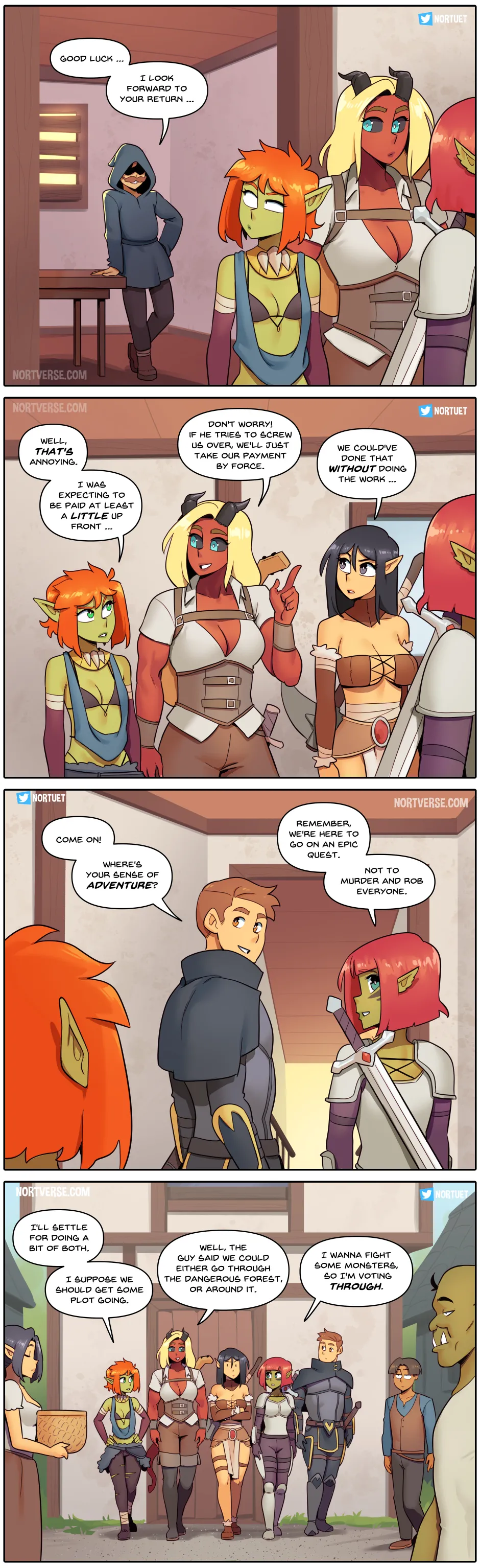 Nortuet Nortverse Tara Beverly - 4koma - Image 223