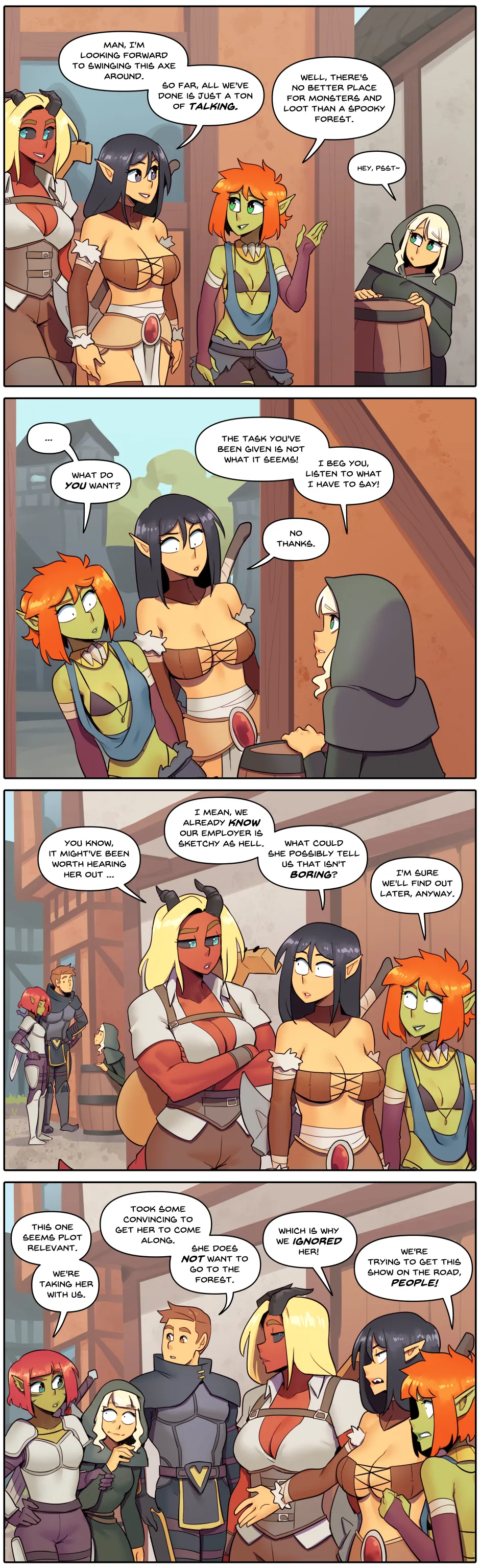 Nortuet Nortverse Tara Beverly - 4koma - Image 224