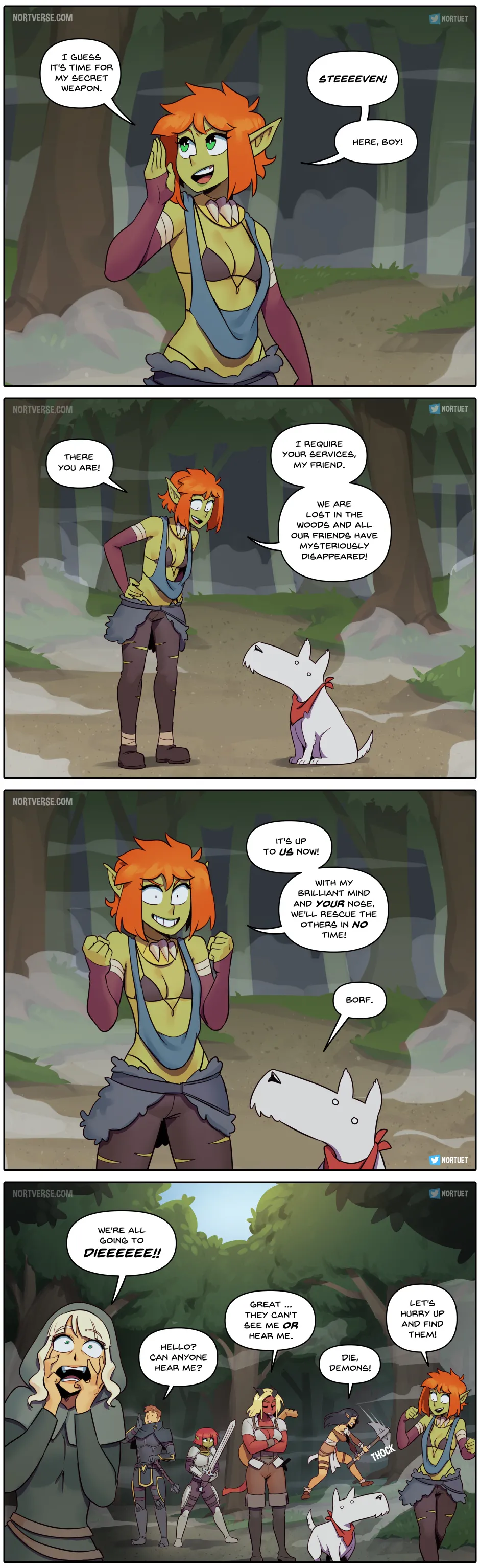 Nortuet Nortverse Tara Beverly - 4koma - Image 226