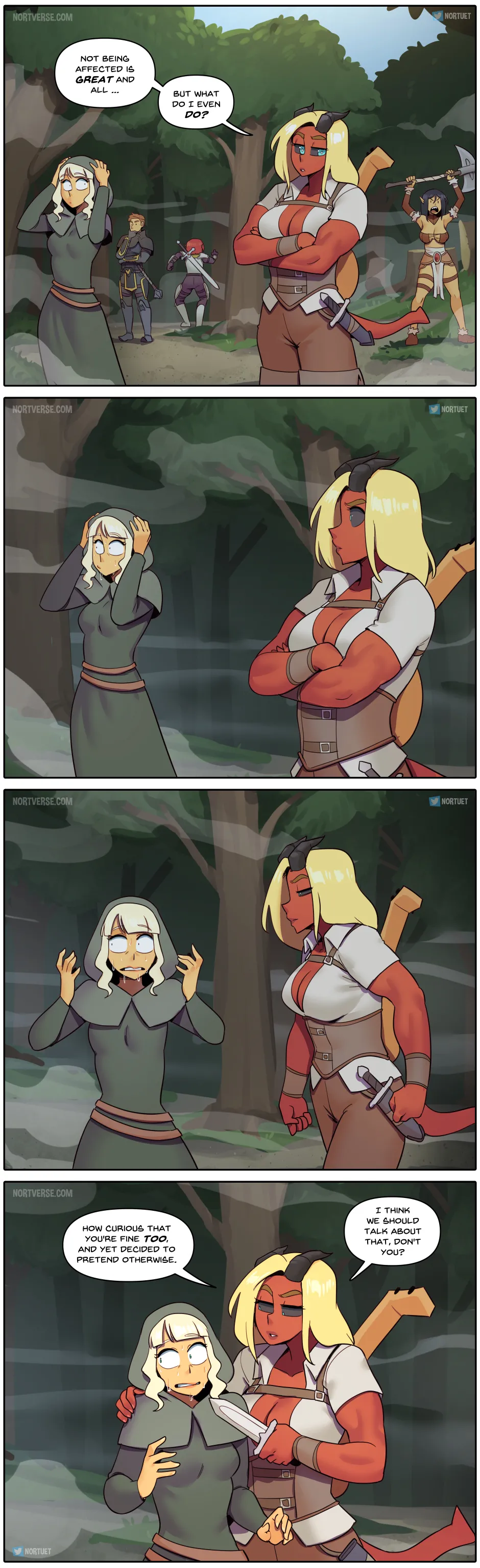 Nortuet Nortverse Tara Beverly - 4koma - Image 227