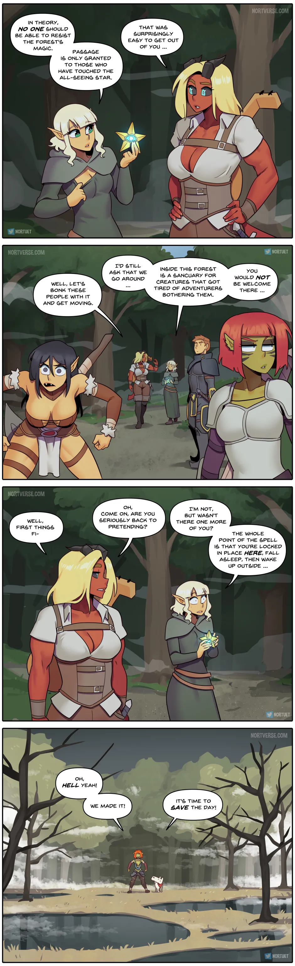 Nortuet Nortverse Tara Beverly - 4koma - Image 228