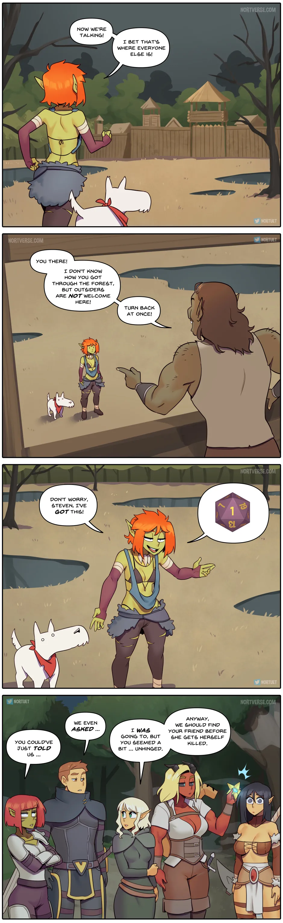 Nortuet Nortverse Tara Beverly - 4koma - Image 229