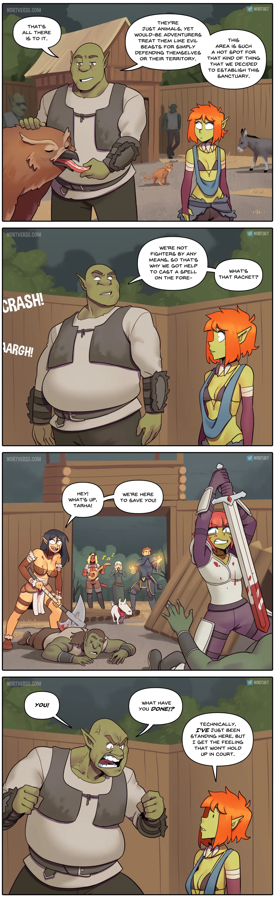 Nortuet Nortverse Tara Beverly - 4koma - Image 231