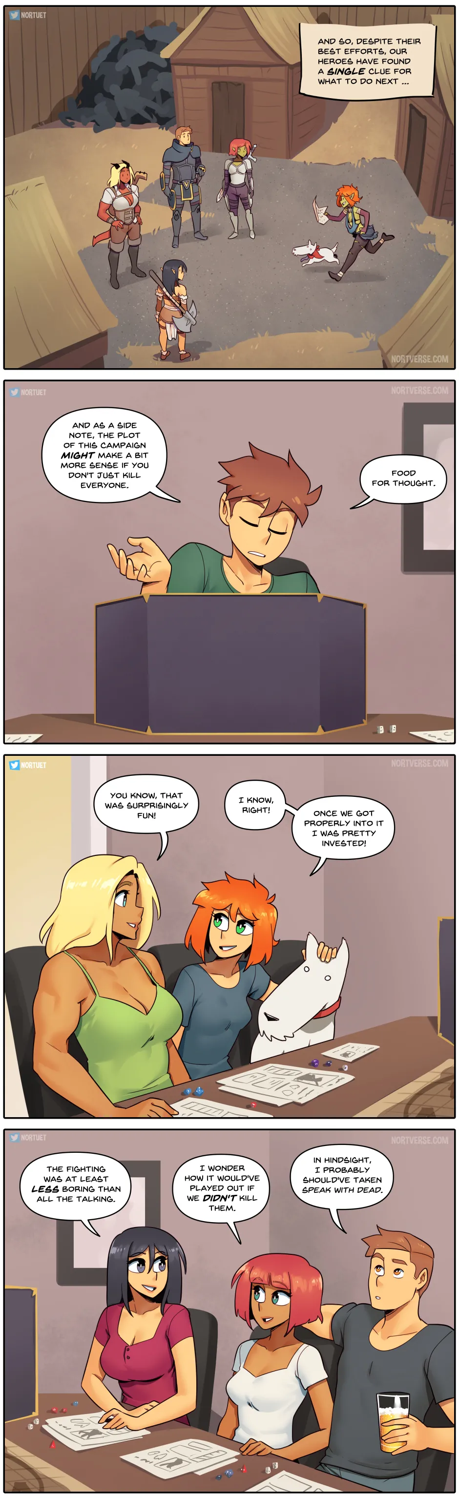 Nortuet Nortverse Tara Beverly - 4koma - Image 233