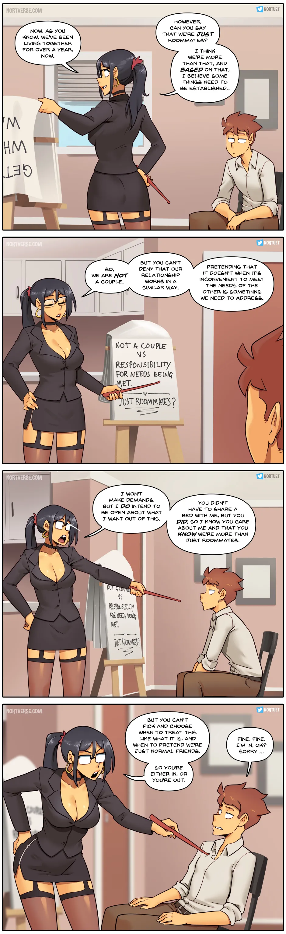 Nortuet Nortverse Tara Beverly - 4koma - Image 249