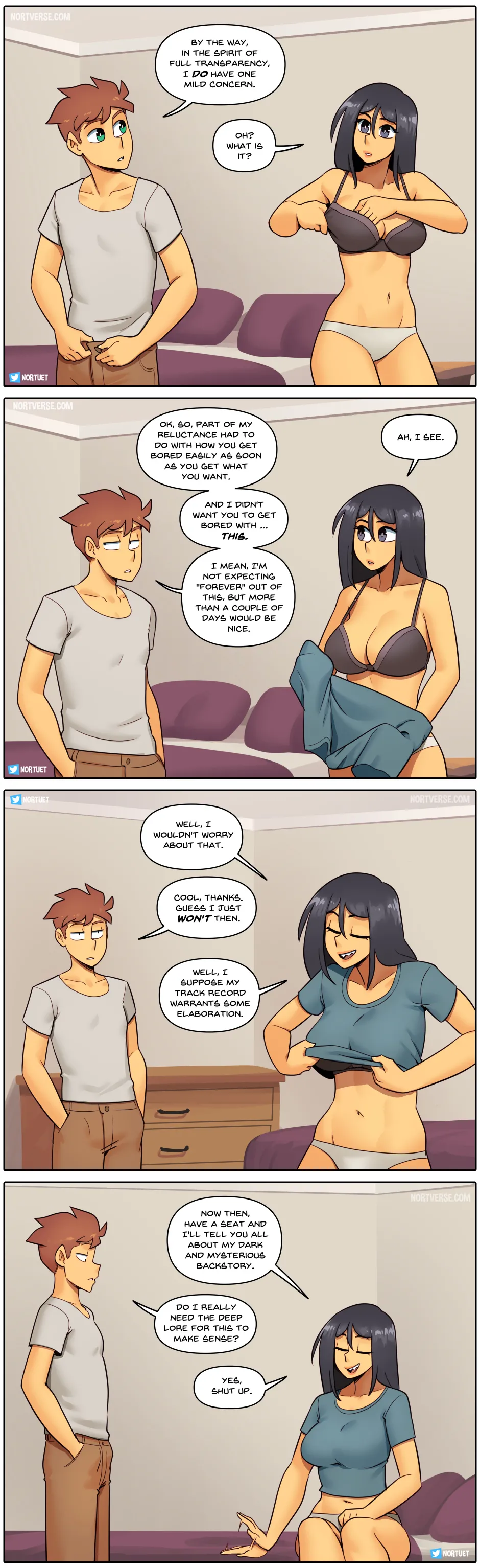 Nortuet Nortverse Tara Beverly - 4koma - Image 252