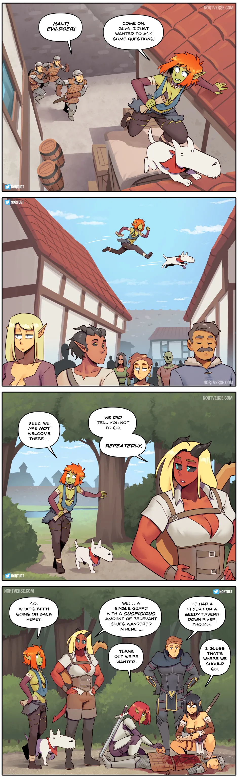 Nortuet Nortverse Tara Beverly - 4koma - Image 255