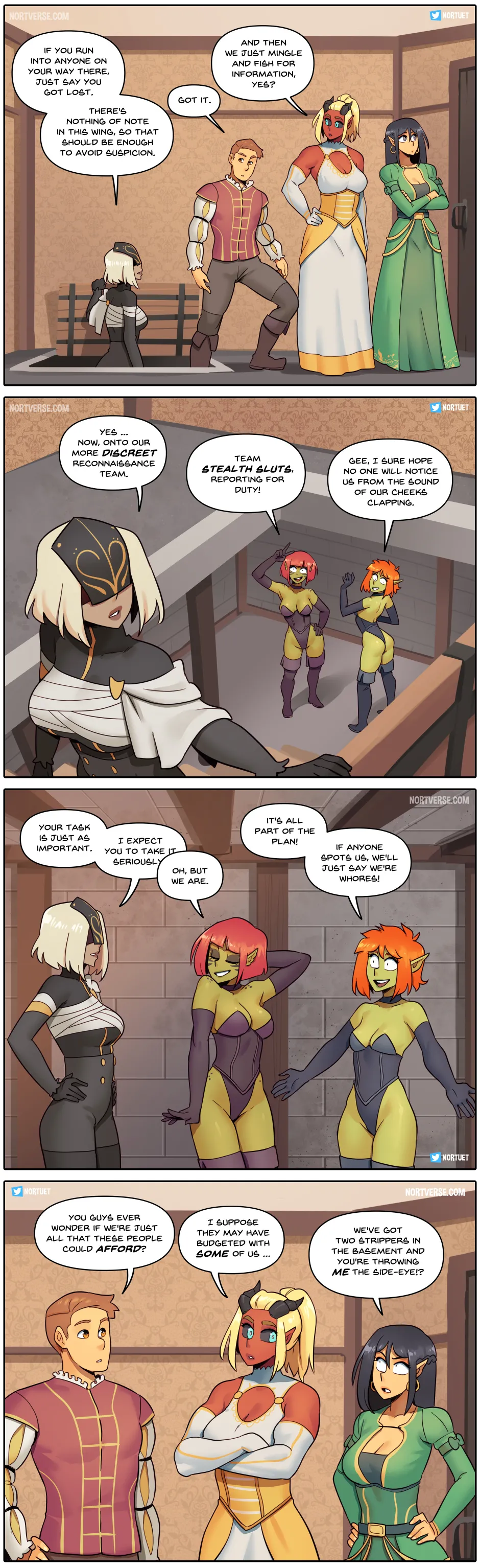 Nortuet Nortverse Tara Beverly - 4koma - Image 259