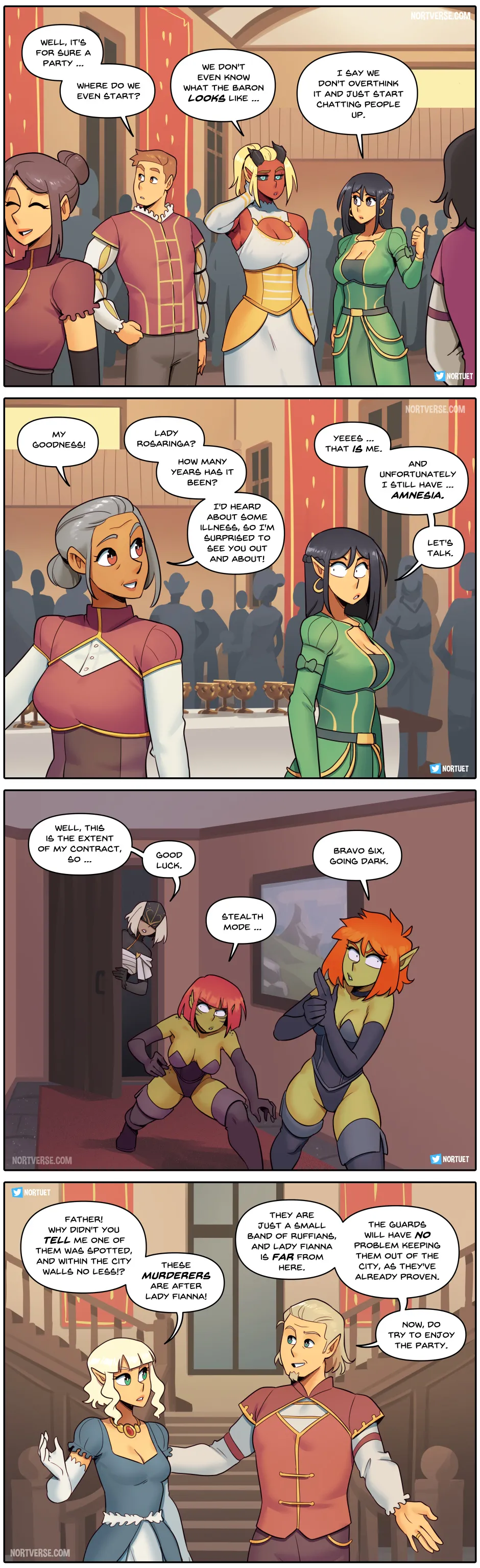 Nortuet Nortverse Tara Beverly - 4koma - Image 260