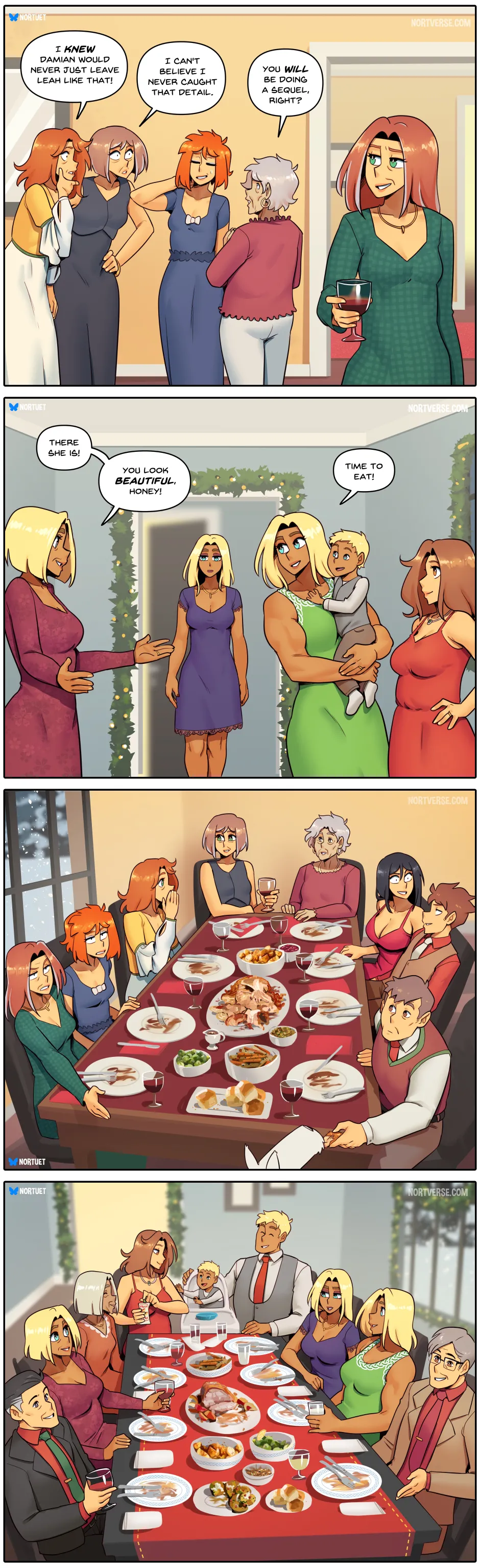 Nortuet Nortverse Tara Beverly - 4koma - Image 290