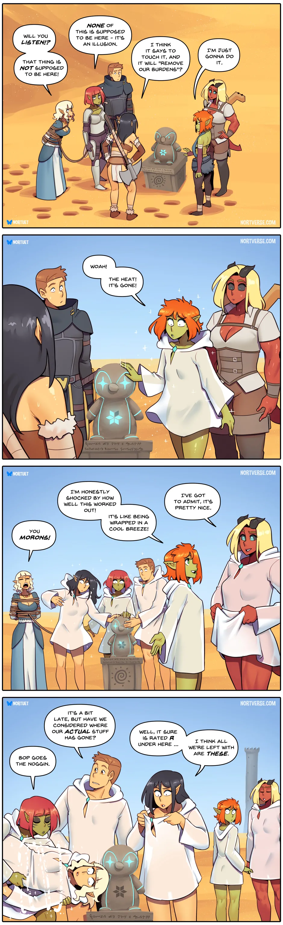 Nortuet Nortverse Tara Beverly - 4koma - Image 293