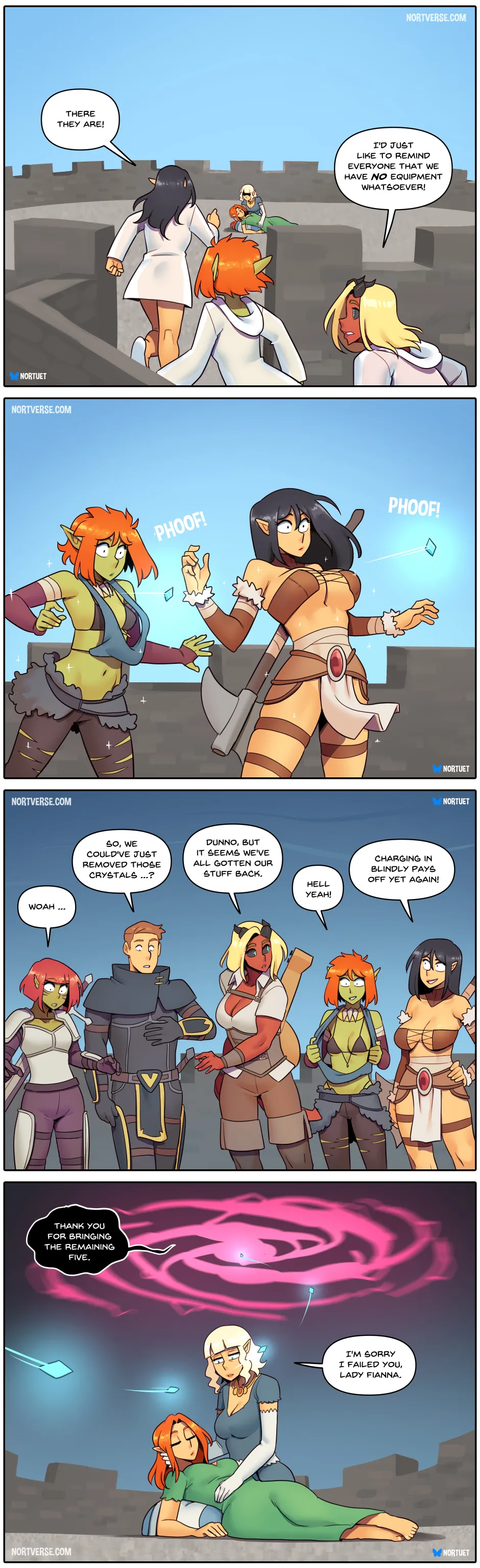 Nortuet Nortverse Tara Beverly - 4koma - Image 300