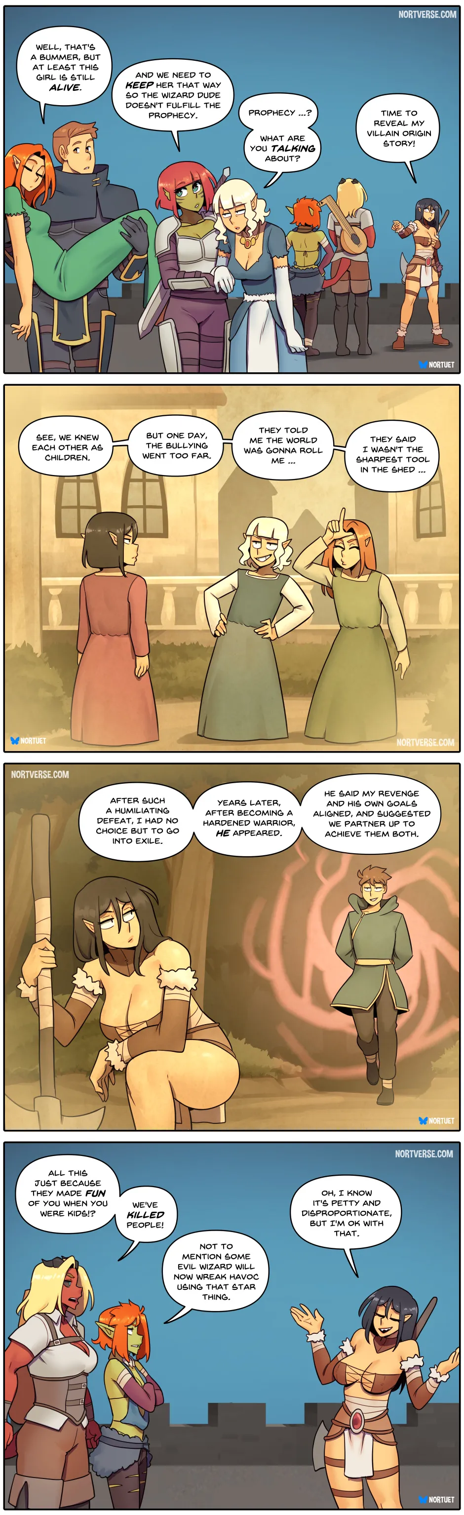 Nortuet Nortverse Tara Beverly - 4koma - Image 302