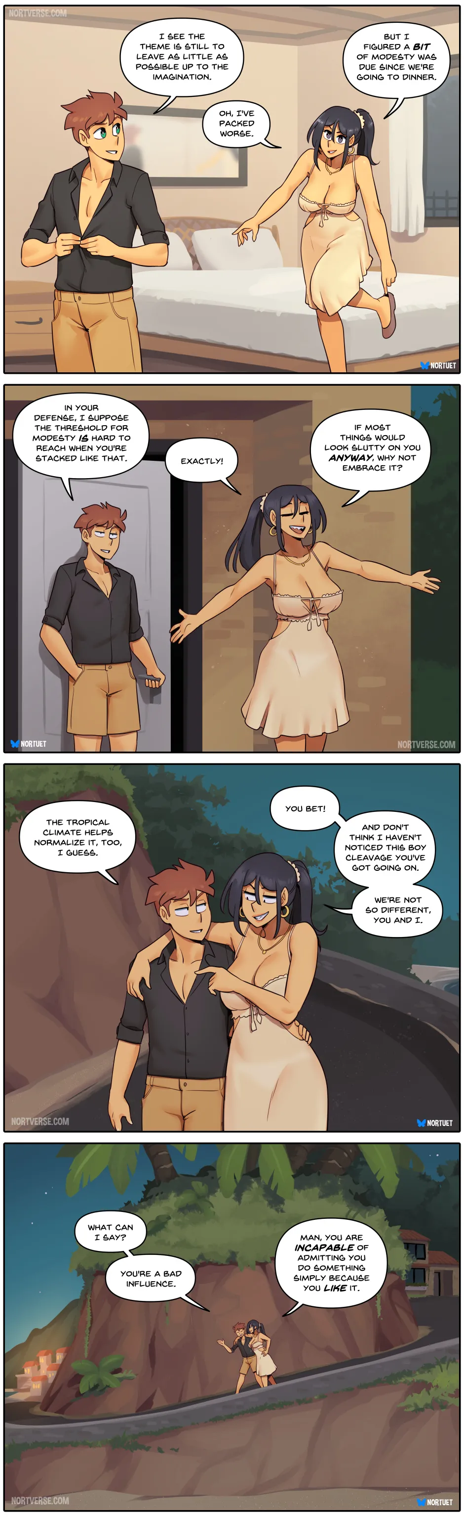 Nortuet Nortverse Tara Beverly - 4koma - Image 307