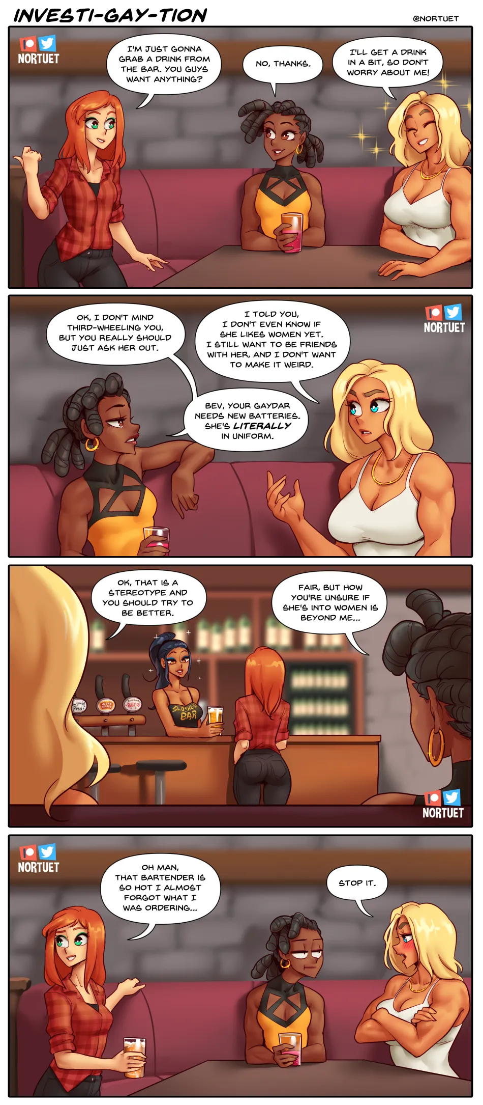 Nortuet Nortverse Tara Beverly - 4koma - Image 33