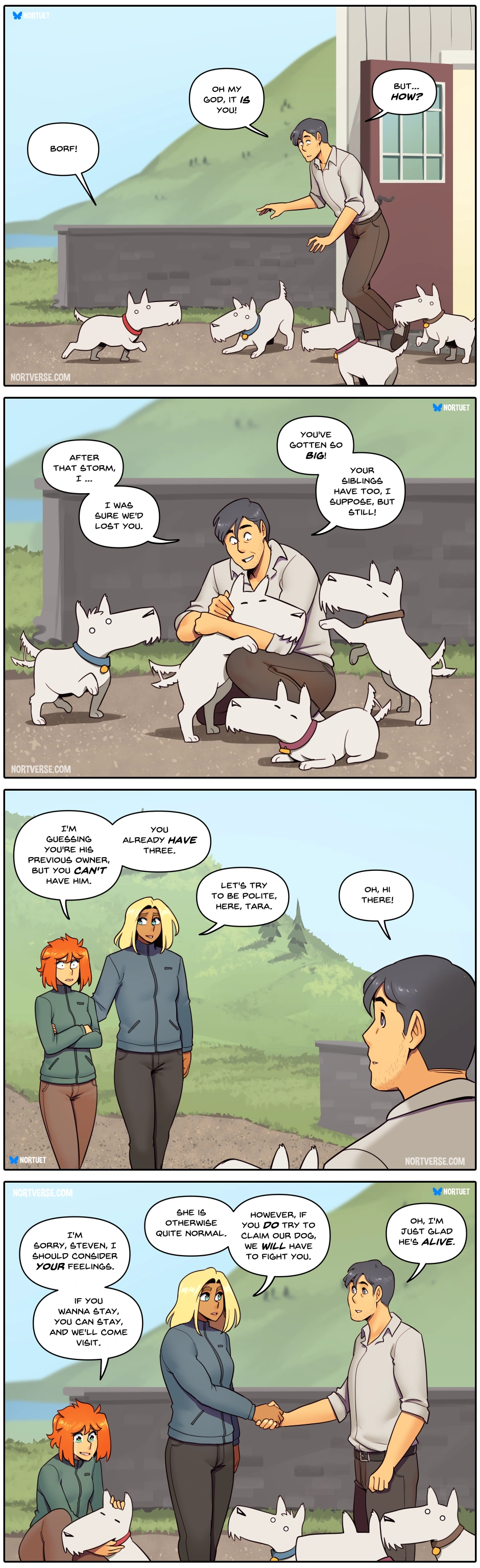 Nortuet Nortverse Tara Beverly - 4koma - Image 336