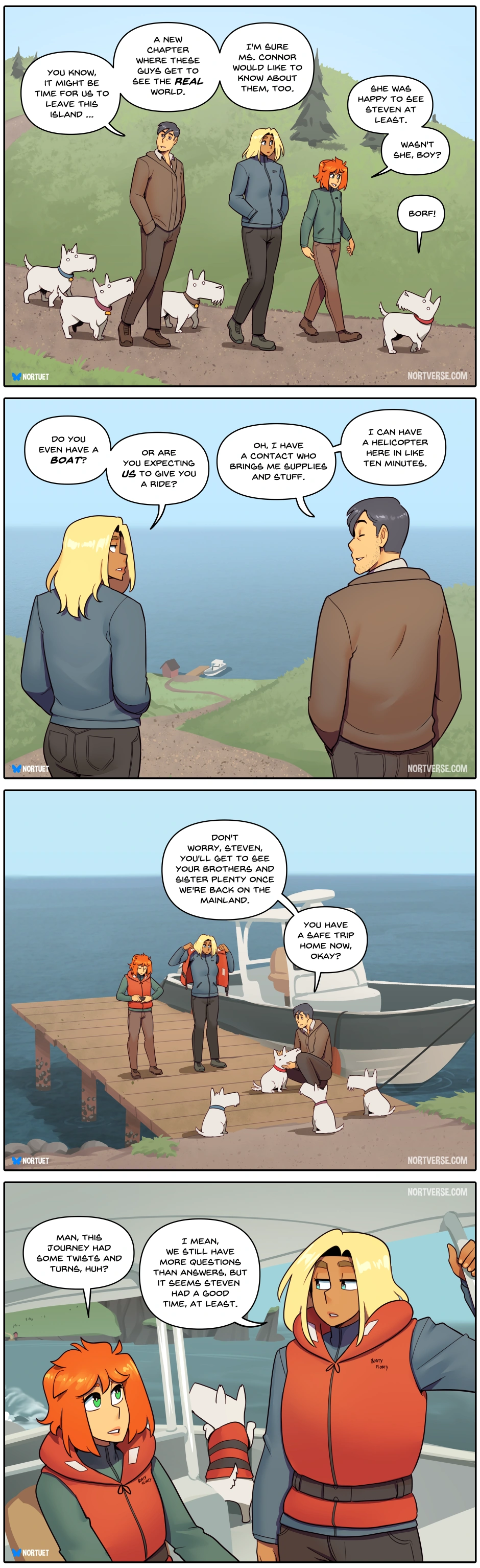 Nortuet Nortverse Tara Beverly - 4koma - Image 339