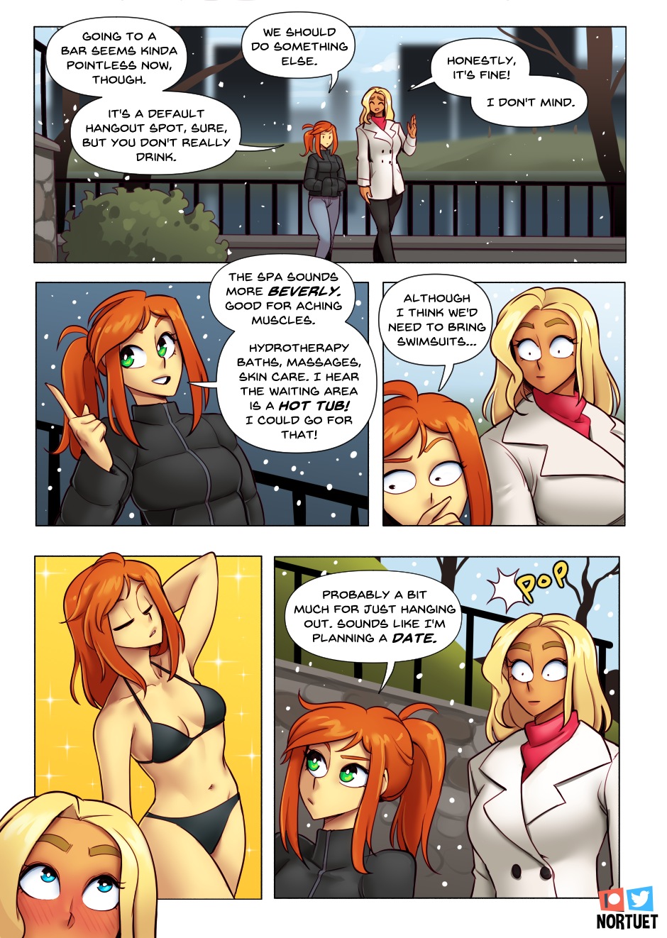 Nortuet Nortverse Tara Beverly - 4koma - Image 35