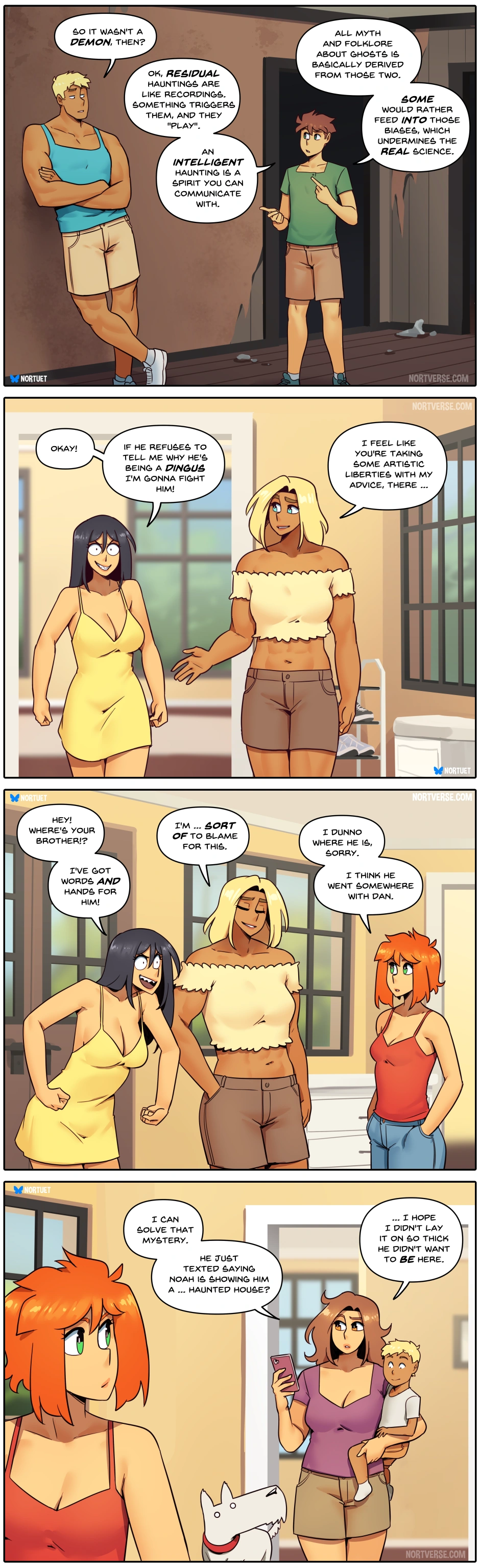 Nortuet Nortverse Tara Beverly - 4koma - Image 360