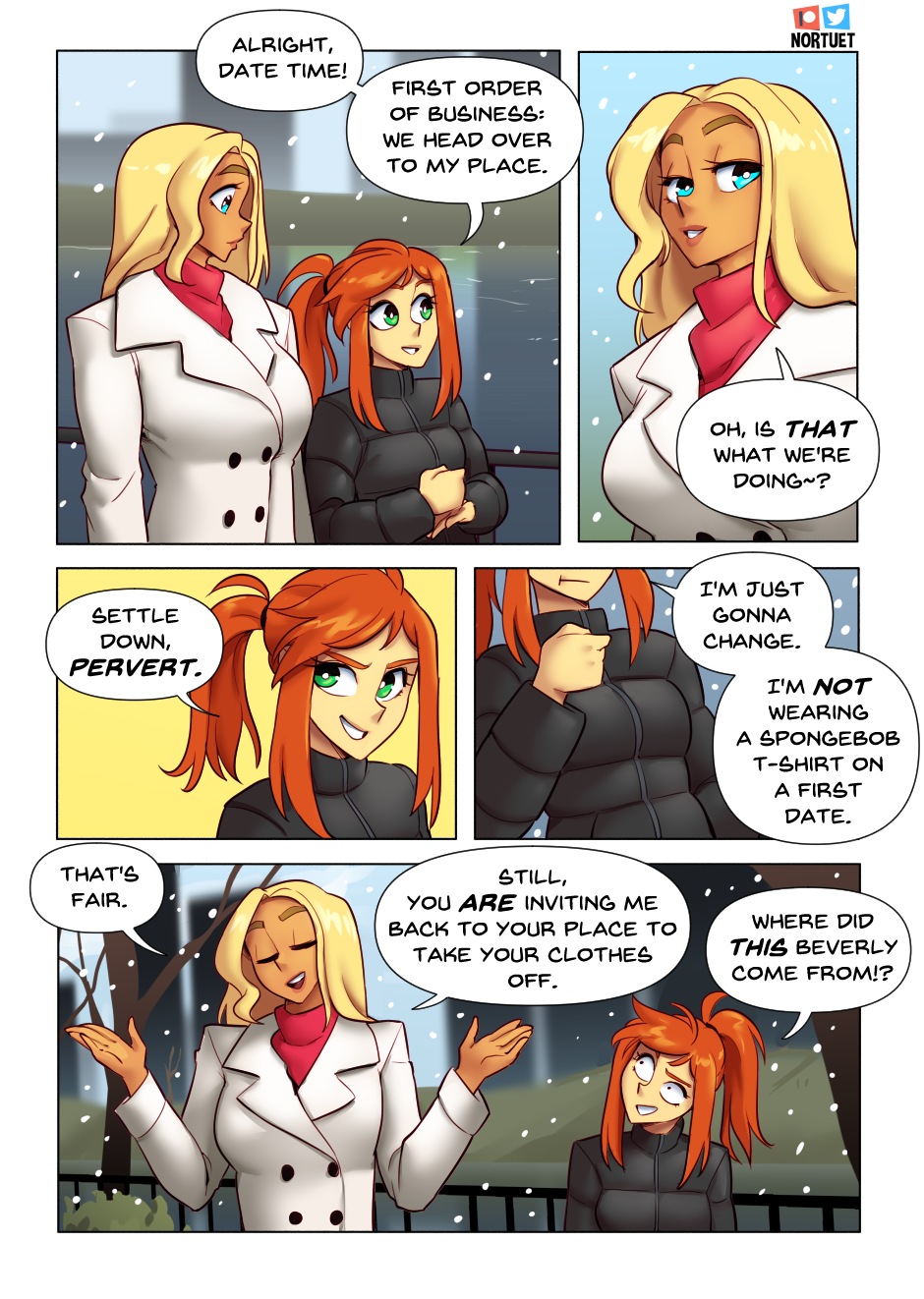 Nortuet Nortverse Tara Beverly - 4koma - Image 38