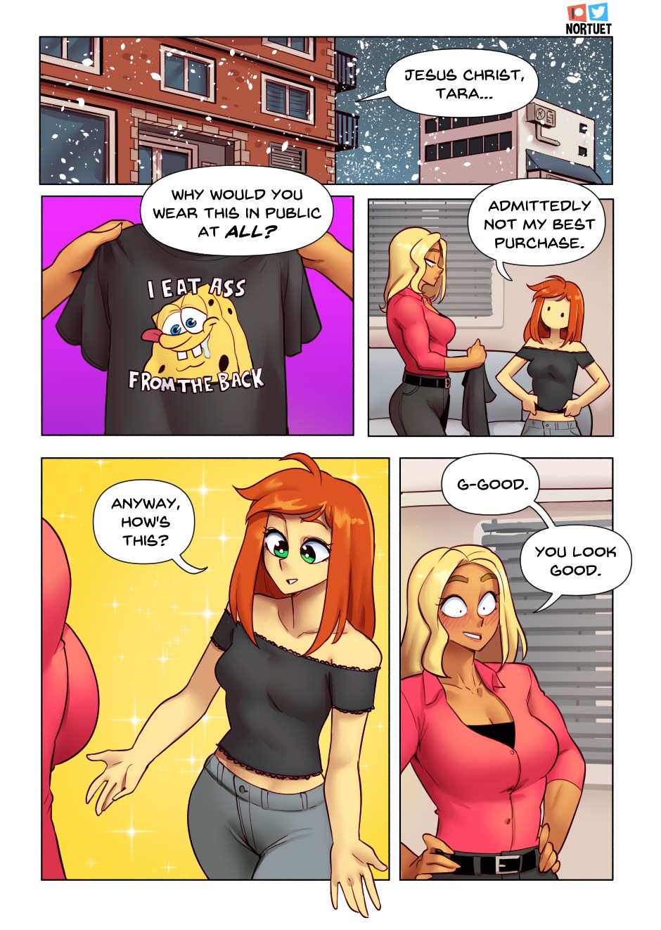 Nortuet Nortverse Tara Beverly - 4koma - Image 39