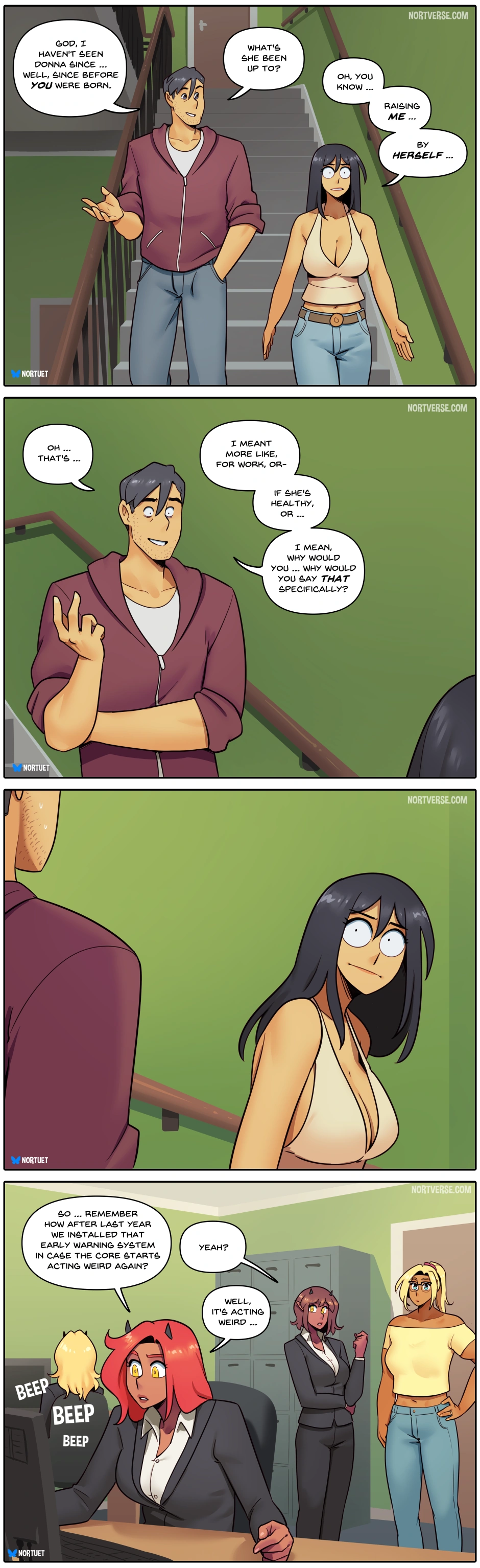 Nortuet Nortverse Tara Beverly - 4koma - Image 391