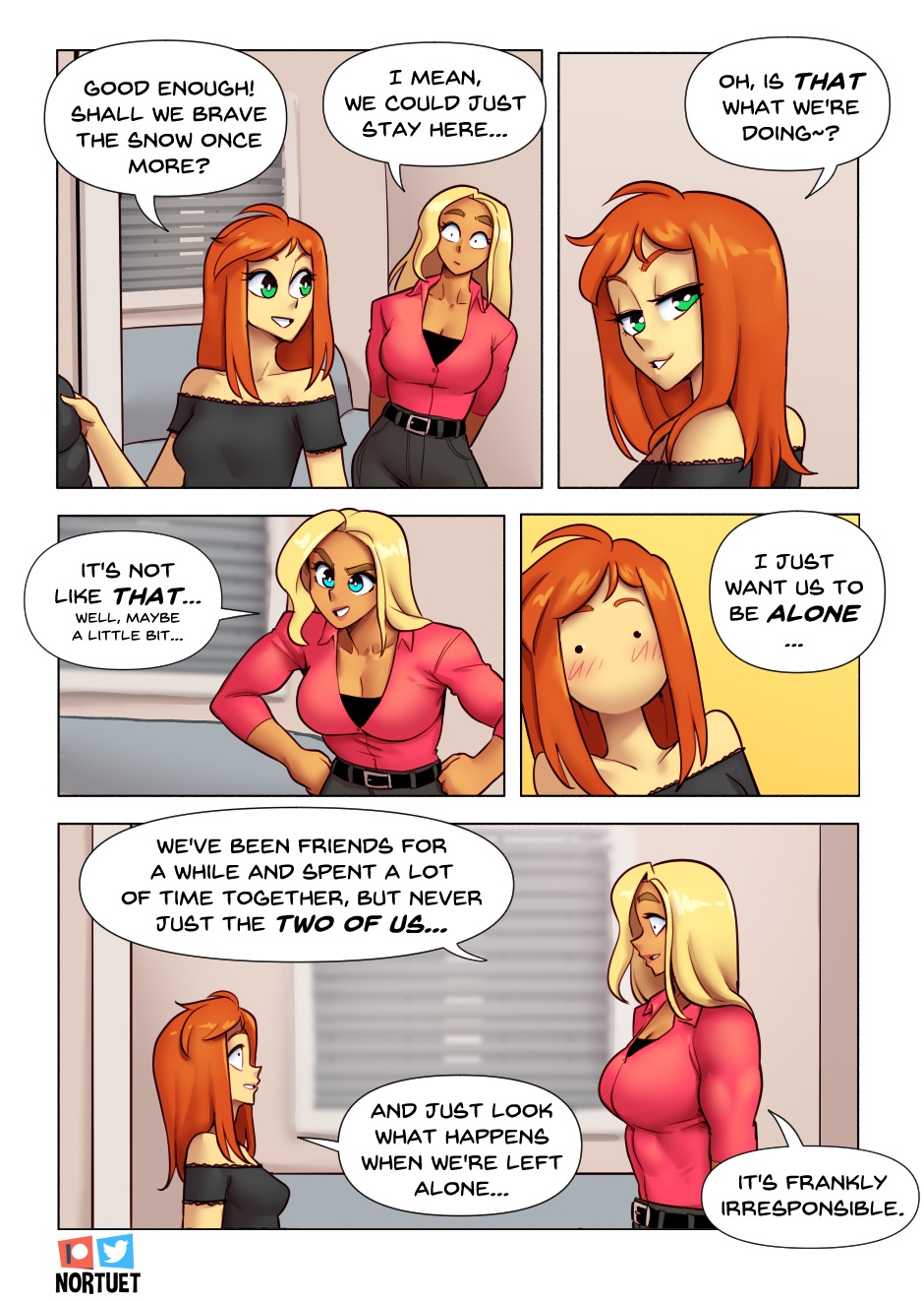 Nortuet Nortverse Tara Beverly - 4koma - Image 40