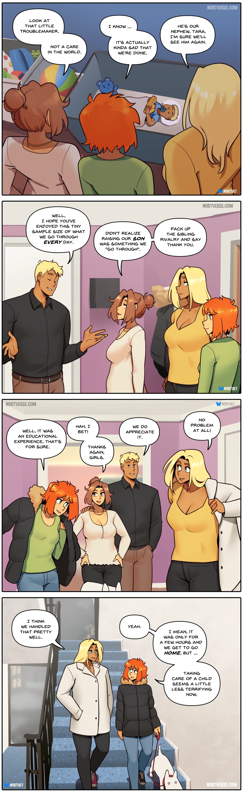 Nortuet Nortverse Tara Beverly - 4koma - Image 429