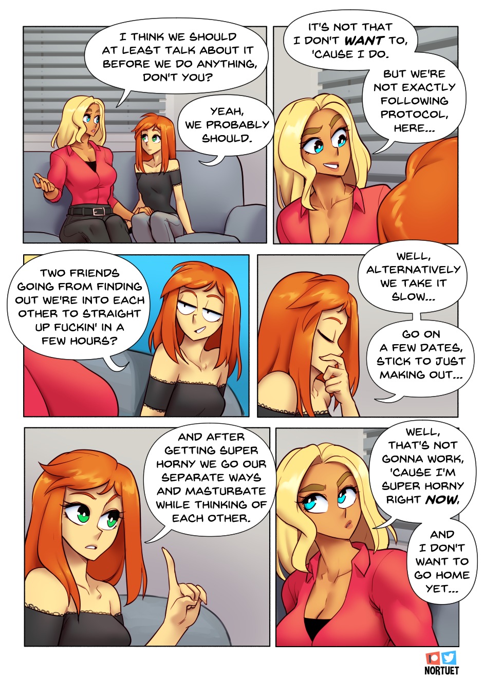 Nortuet Nortverse Tara Beverly - 4koma - Image 43