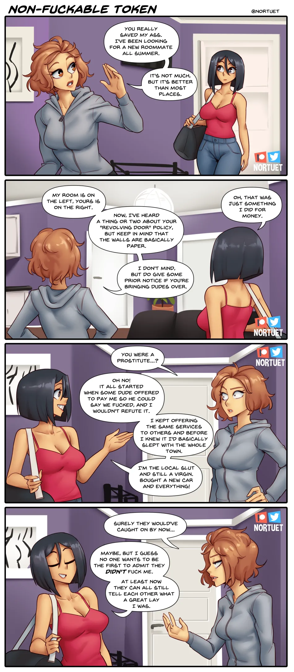 Nortuet Nortverse Tara Beverly - 4koma - Image 50