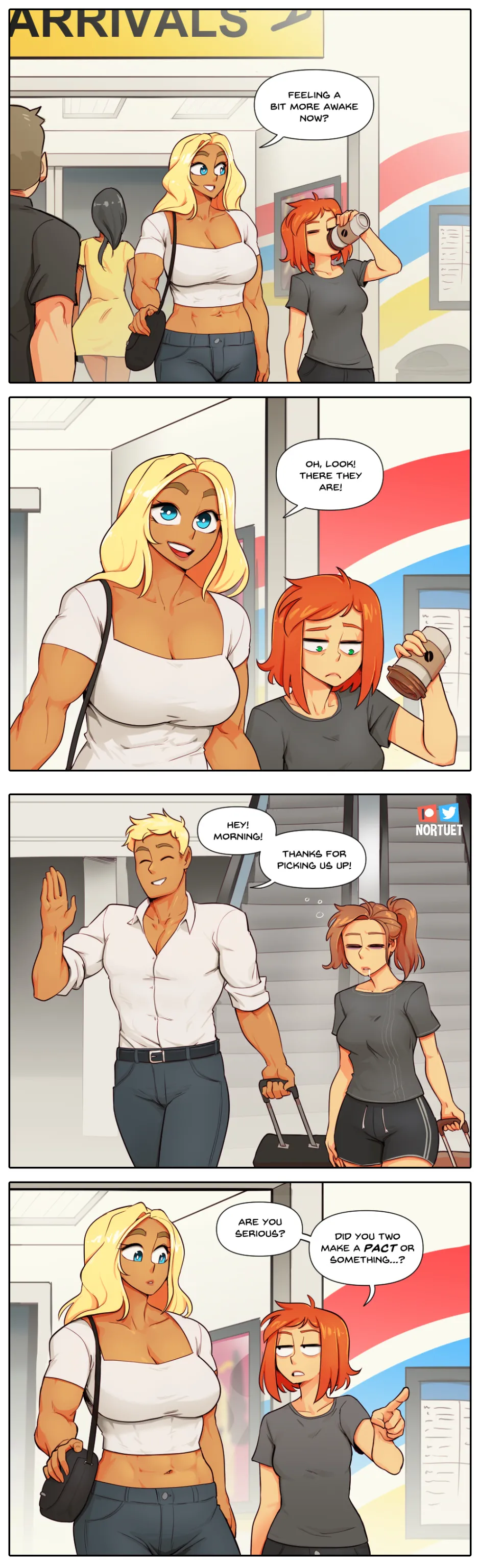 Nortuet Nortverse Tara Beverly - 4koma - Image 57