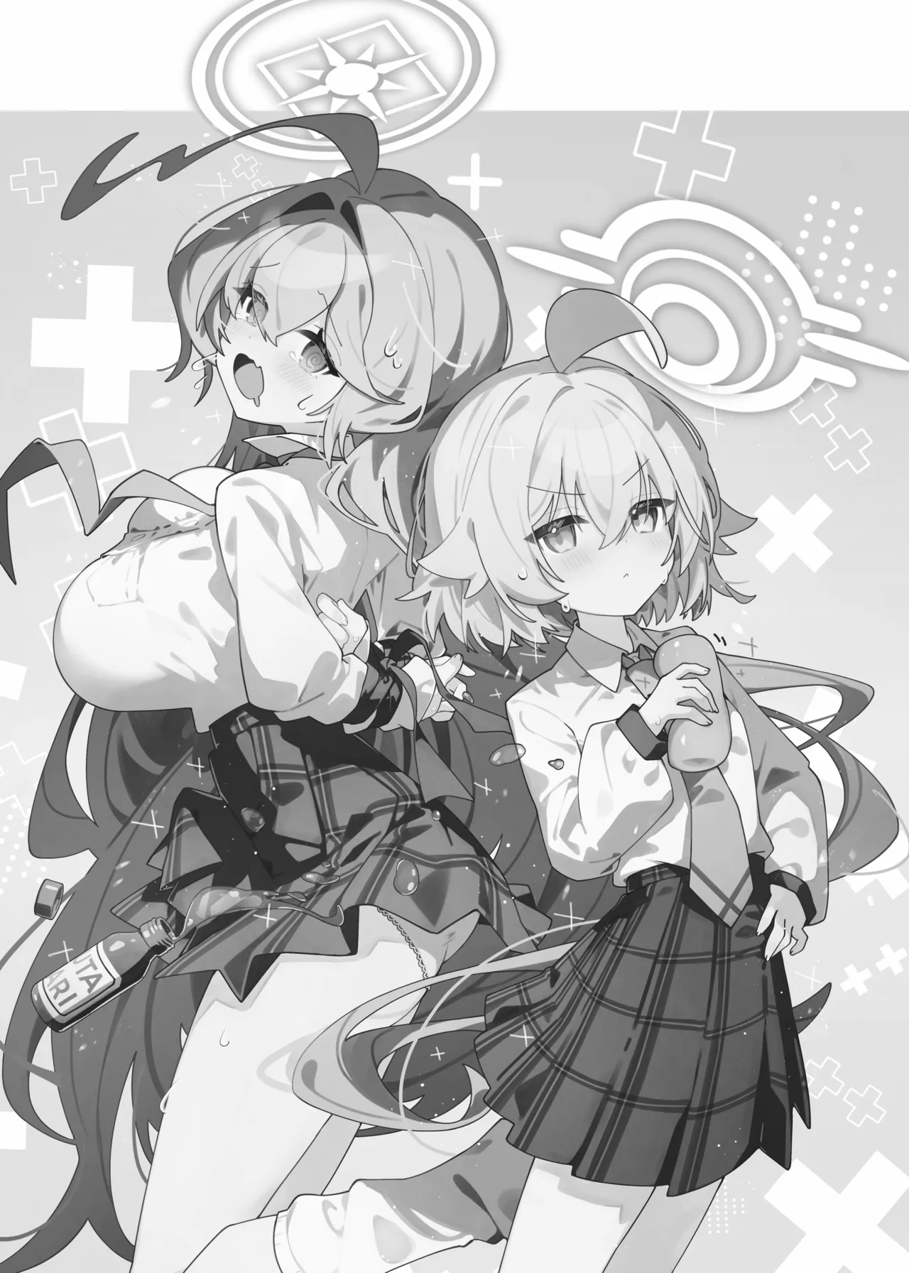 Nostalgic Color Kasuga Izure Yume Senpai no Futanari Yaku Chiken 3 Motto Motto Hoshino-chan to Issho Blue Archive Digital - Image 2