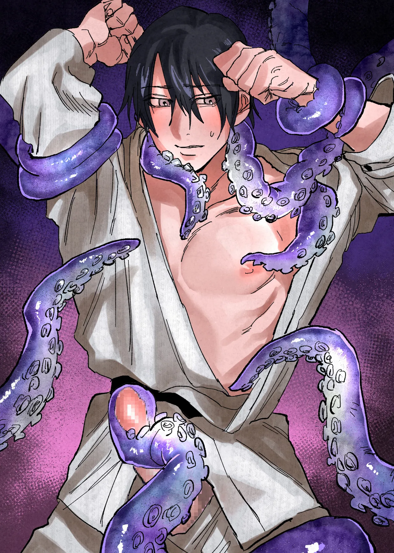 Notte 日坂樹 スポーツ男子の受難 オタクに優しい陽キャ系空手男子タクト君のえっちなVR体験中国翻訳 - Image 2