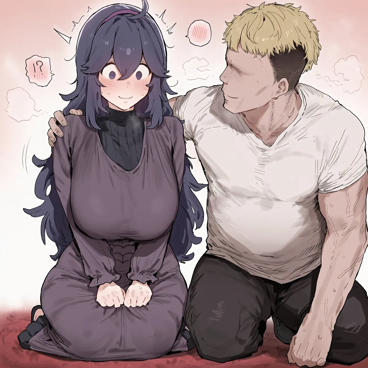 NSFW 初めての異性の部屋 The first time in her life she entered a mans room - Image 3