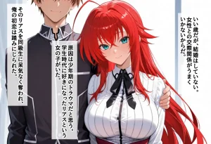 絶対卍領域 復讐のNTR 奪われた初恋への報復 リアスグレ〇リー編 セリフ付 - Page 3