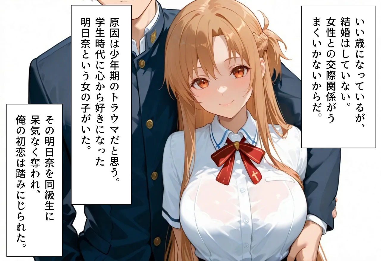 絶対卍領域 復讐のNTR 奪われた初恋への報復 結城明〇奈編 セリフ付 - Image 3