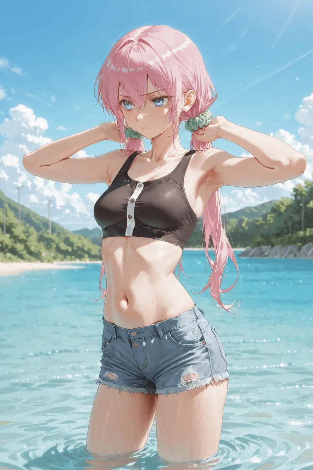 NTR Paradox川遊びの日の式守さん - Image 63