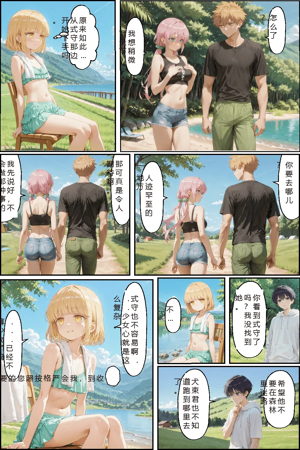 NTR Paradox川遊びの日の式守さん - Image 74