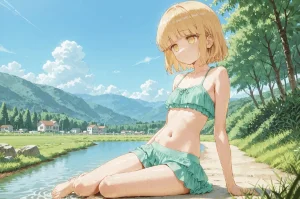 NTR Paradox川遊びの日の式守さん - Page 72