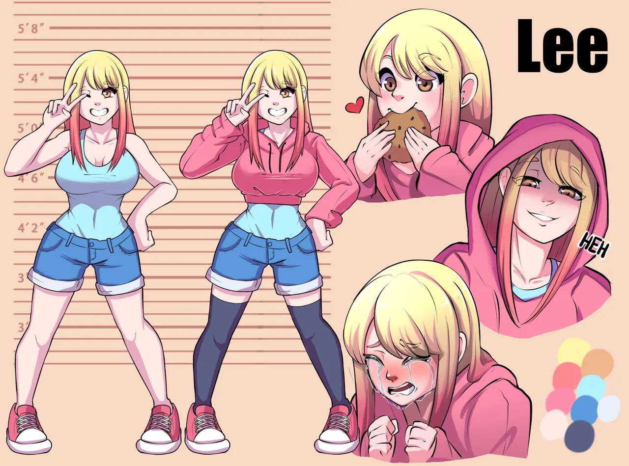 NudieDoodles Val, Lee, Noodles Ripley OC - Image 21