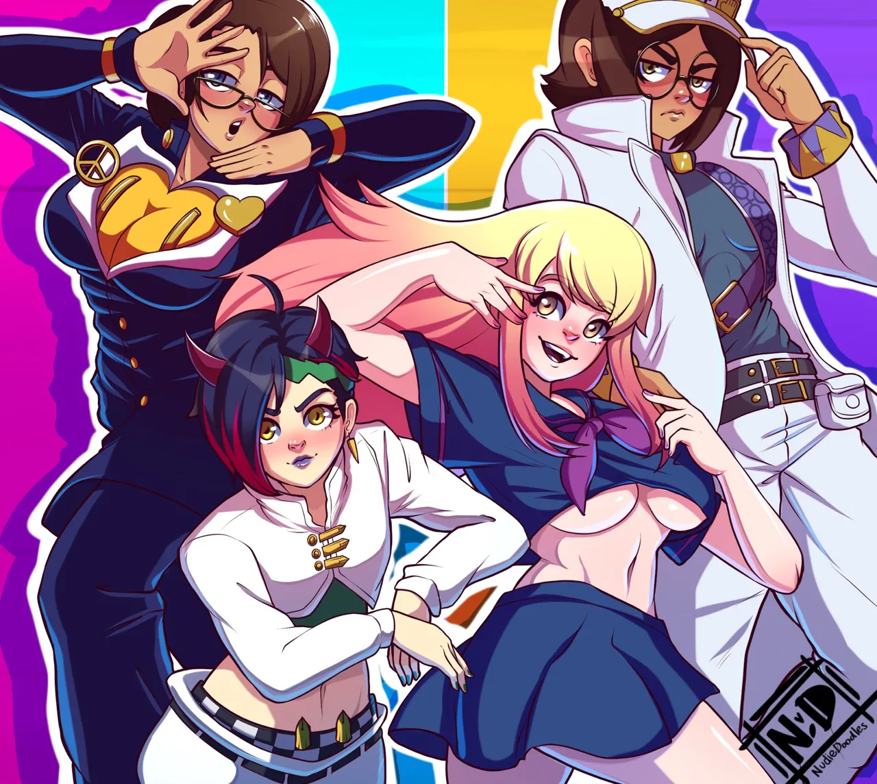 NudieDoodles Val, Lee, Noodles Ripley OC - Image 25