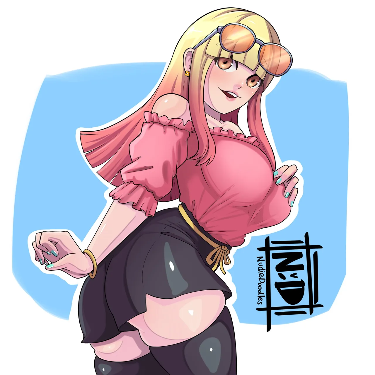 NudieDoodles Val, Lee, Noodles Ripley OC - Image 4