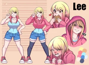 NudieDoodles Val, Lee, Noodles Ripley OC - Page 21