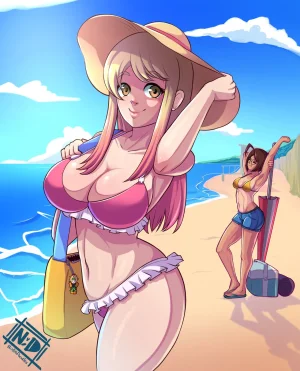 NudieDoodles Val, Lee, Noodles Ripley OC - Page 22