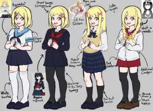 NudieDoodles Val, Lee, Noodles Ripley OC - Page 33